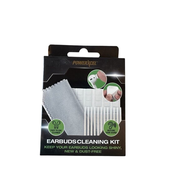 PowerXcel Earbuds Cleaning Kit Easy to Use Restore Your Sound New in Box - Picture 1 of 2
